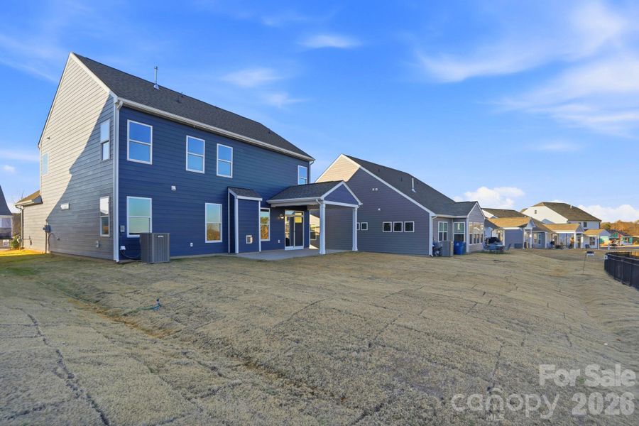 Exterior details and patio area of a home in The Meadows at Laurelbrook, Sherrills Ford (Image 4).