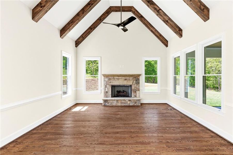 Spacious, unfurnished interior of a new home in , Canton (Image 14).