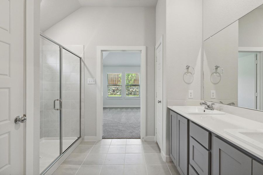Furnished interior view inside a new home in Prairie Winds, Hutto (Image 3).