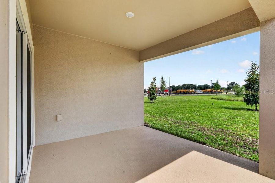 Exterior details and patio area of a home in Waterstone, Groveland (Image 32).