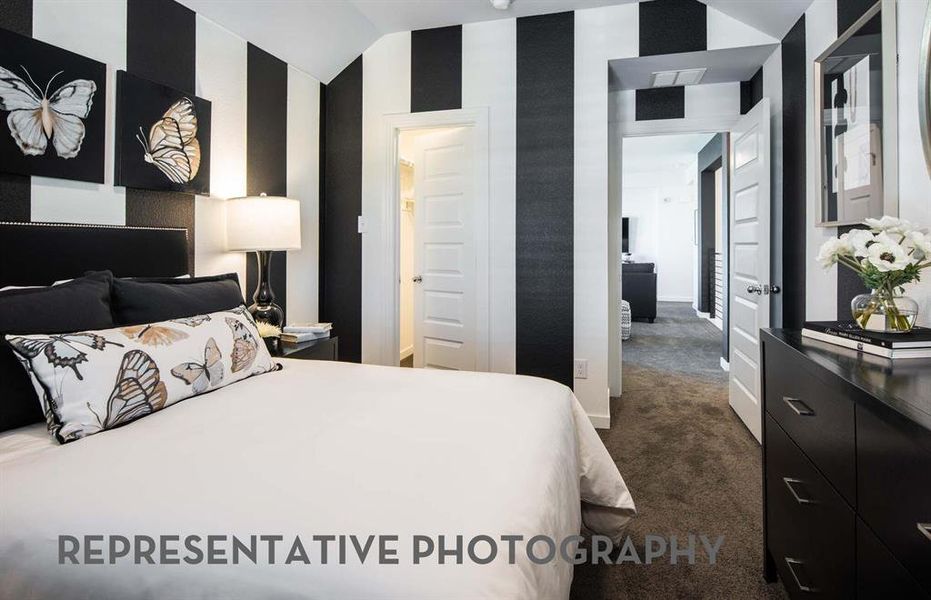 Furnished interior view inside a new home in Goodland, Midlothian (Image 27).
