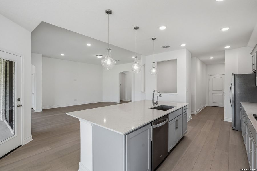 Furnished interior view inside a new home in Davis Ranch, San Antonio (Image 17).