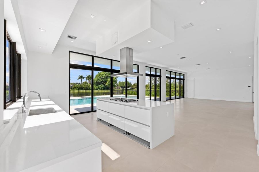 Furnished interior view inside a new home in , Weston (Image 17).