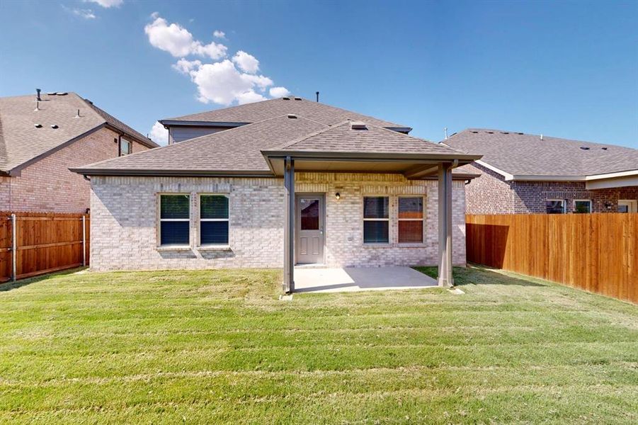 Front exterior of a new home in Forest Park, Princeton, TX, highlighting curb appeal (Image 19). Front exterior of a new home in Forest Park, Princeton, TX, highlighting curb appeal (Image 19).