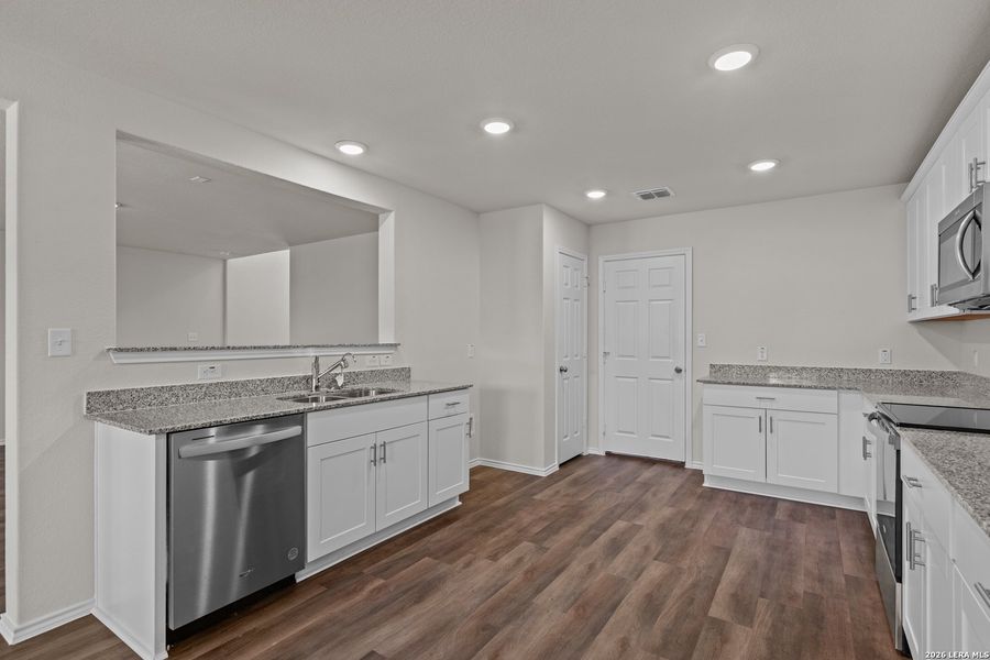 Furnished interior view inside a new home in , New Braunfels (Image 7).