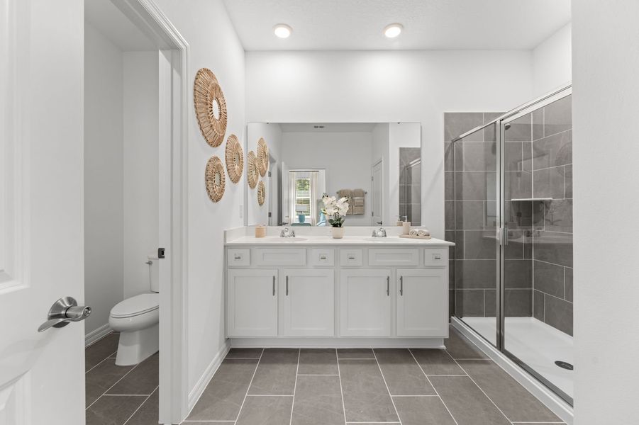Representative furnished interior of a home built from the The Webber by Stanley Martin Homes in Kentucky Square, Sanford (Image 34).