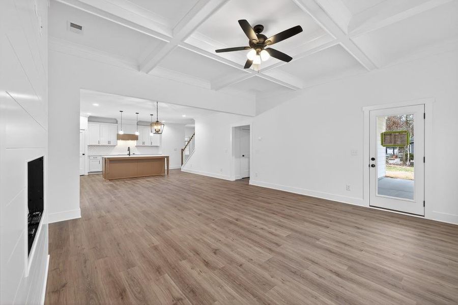 Spacious, unfurnished interior of a new home in , Statham (Image 35).