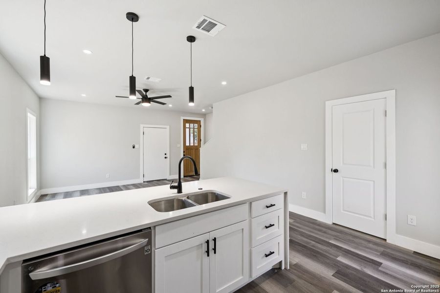 Furnished interior view inside a new home in , San Antonio (Image 14). Furnished interior view inside a new home in , San Antonio (Image 14).