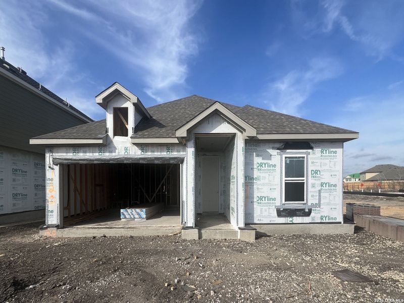 In-progress construction of a new home in Nopal Valley, San Antonio, TX (Image 32).