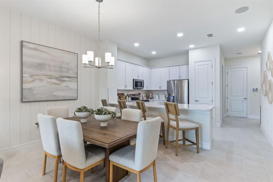 Furnished interior view inside a new home in Kings Gate, Port Charlotte (Image 6).