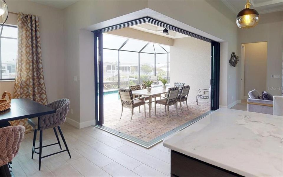 Furnished interior view inside a new home in , Punta Gorda (Image 8).