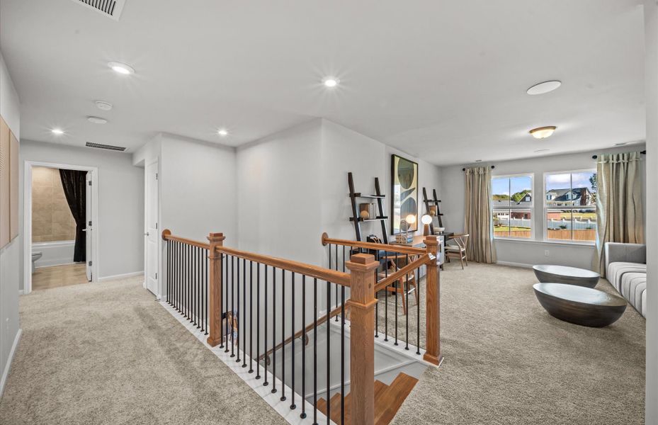 Representative furnished interior of a home built from the Valen by Pulte Homes in Sparrow Creek, Boiling Springs (Image 29).