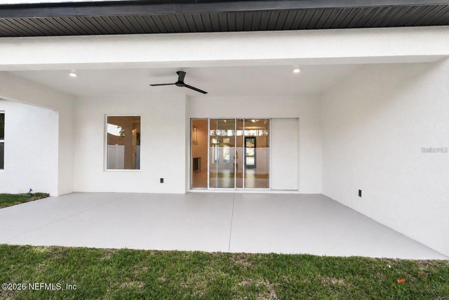 Exterior details and patio area of a home in , Palm Coast (Image 30). Exterior details and patio area of a home in , Palm Coast (Image 30).
