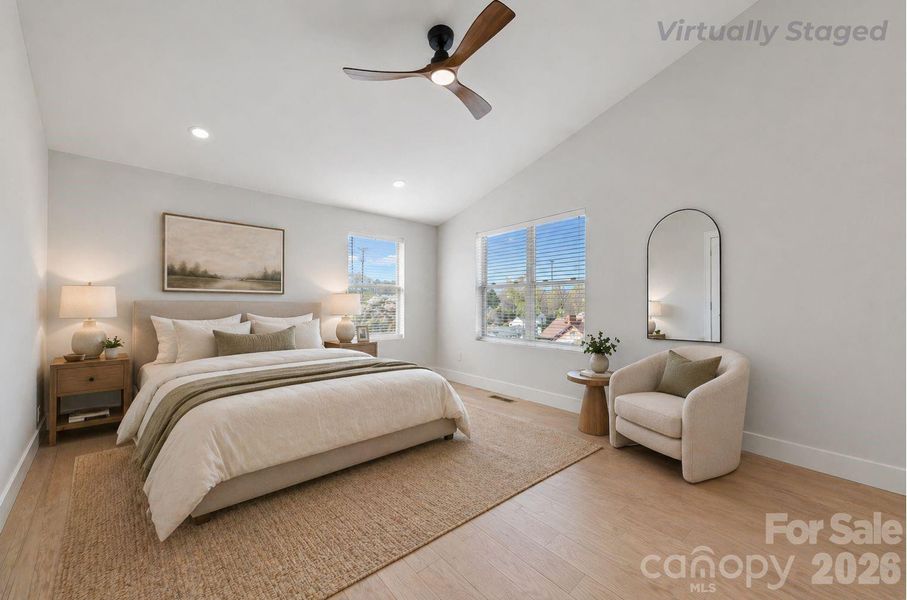 Furnished interior view inside a new home in , Asheville (Image 6).