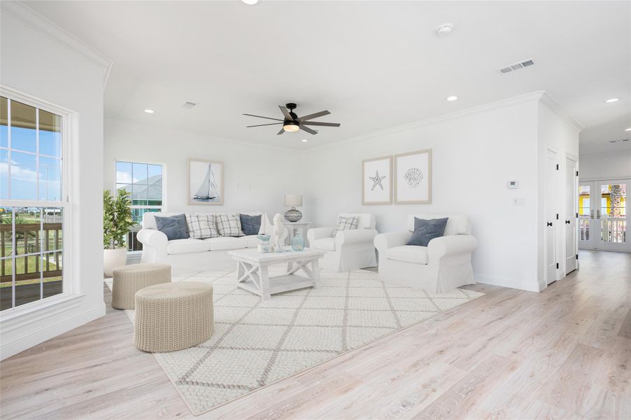 Photo is virtually staged