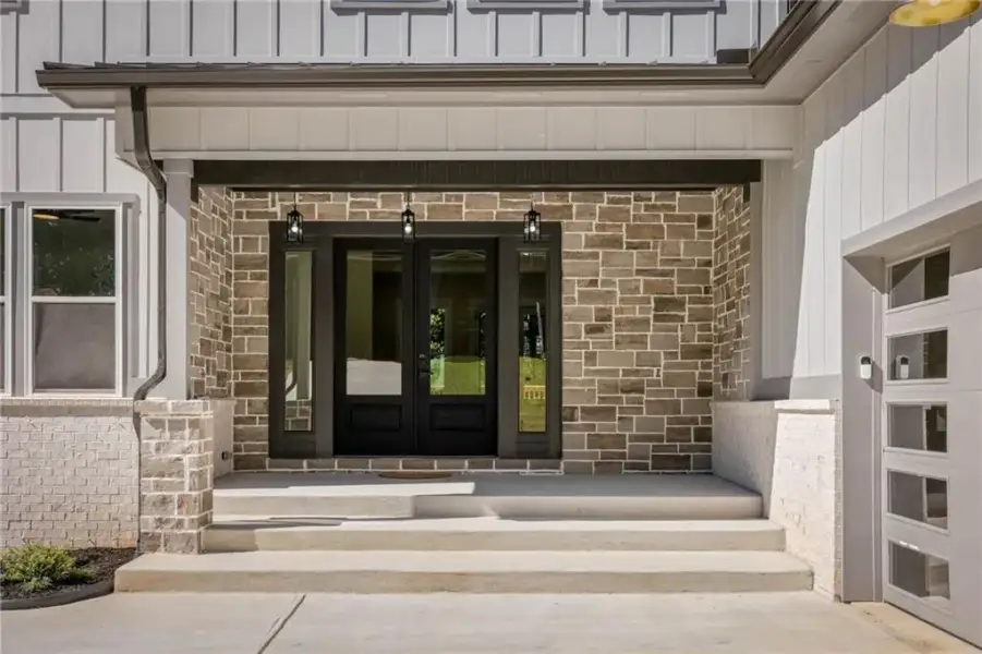 Exterior details and patio area of a home in , Snellville (Image 4). Exterior details and patio area of a home in , Snellville (Image 4).