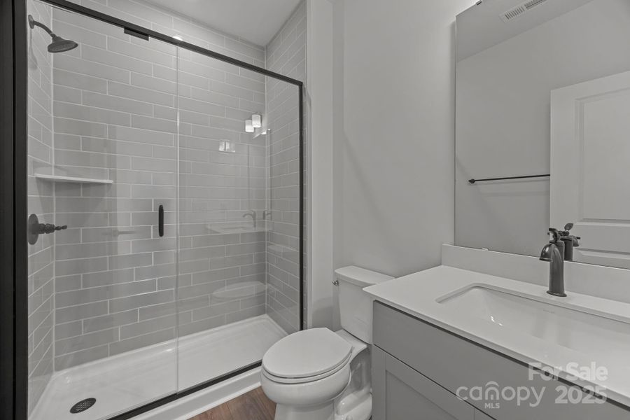 Full Bath on 1st Floor