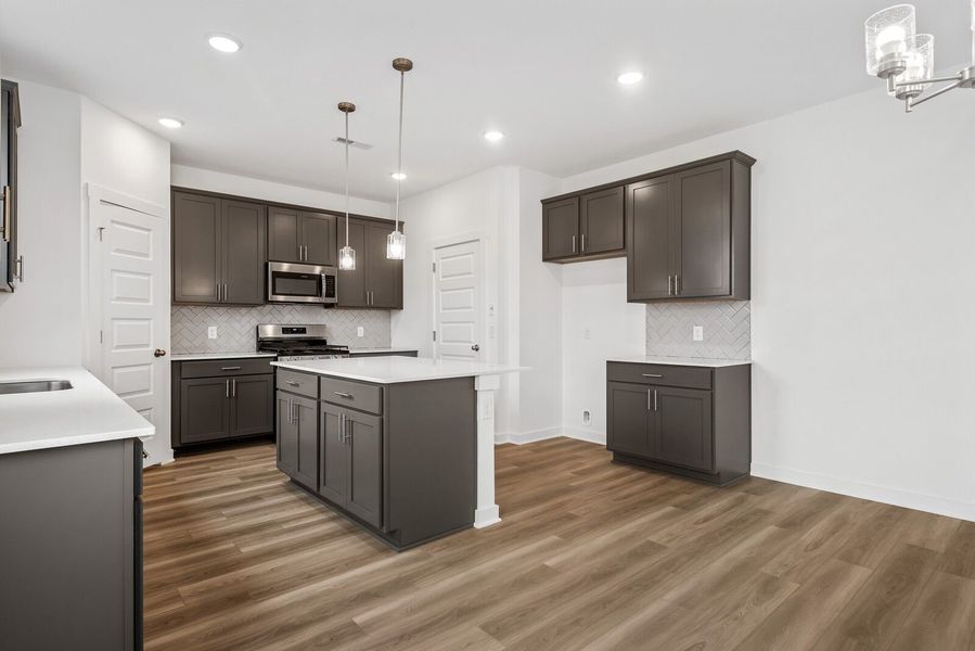 Furnished interior view inside a new home in Calista Farms, White House (Image 3).