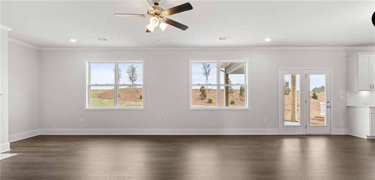Spacious, unfurnished interior of a new home in , Cumming (Image 39).