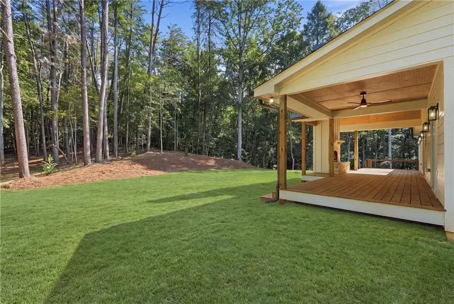 Exterior details and patio area of a home in , Dahlonega (Image 40). Exterior details and patio area of a home in , Dahlonega (Image 40).