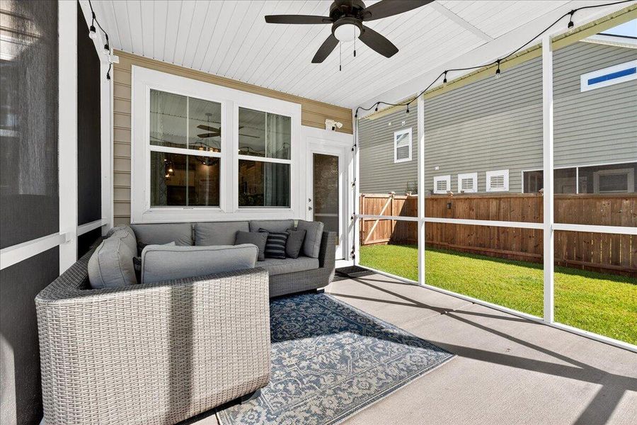 Furnished interior view inside a new home in , Summerville (Image 4).