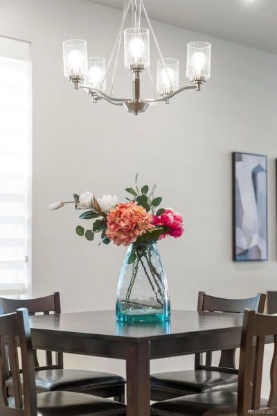 Furnished interior view inside a new home in Murphy Creek, Aurora (Image 16).