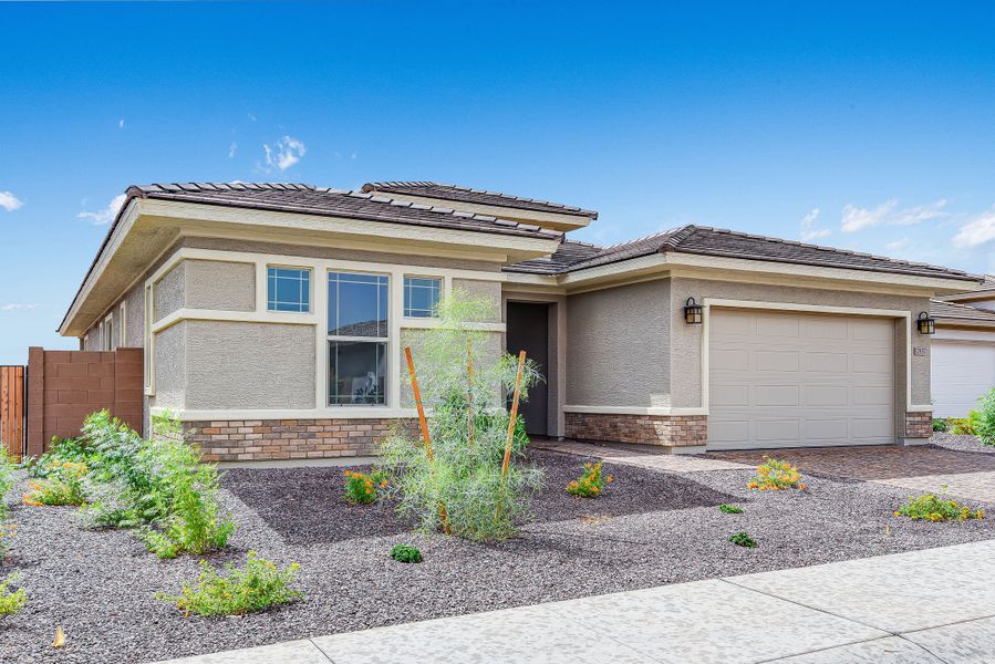 Representative exterior photo of a completed home built from the Hillary by Taylor Morrison in Allen Ranches, Litchfield Park, AZ (Image 22).