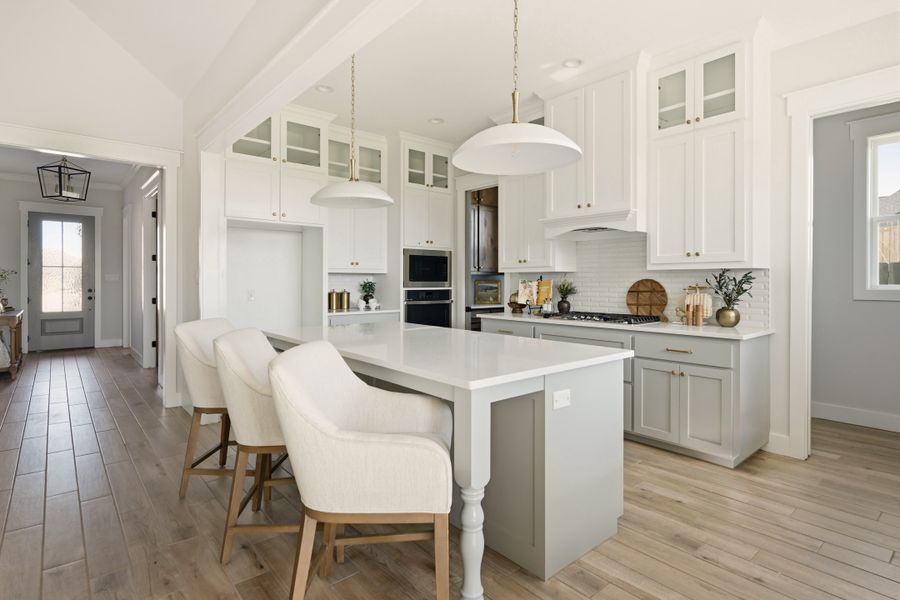 Furnished interior view inside a new home in Stella Ranch, Bryan (Image 7).