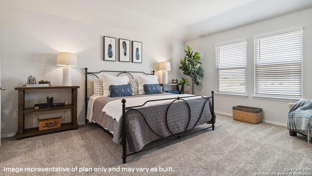 Furnished interior view inside a new home in Redbird Ranch, San Antonio (Image 16).