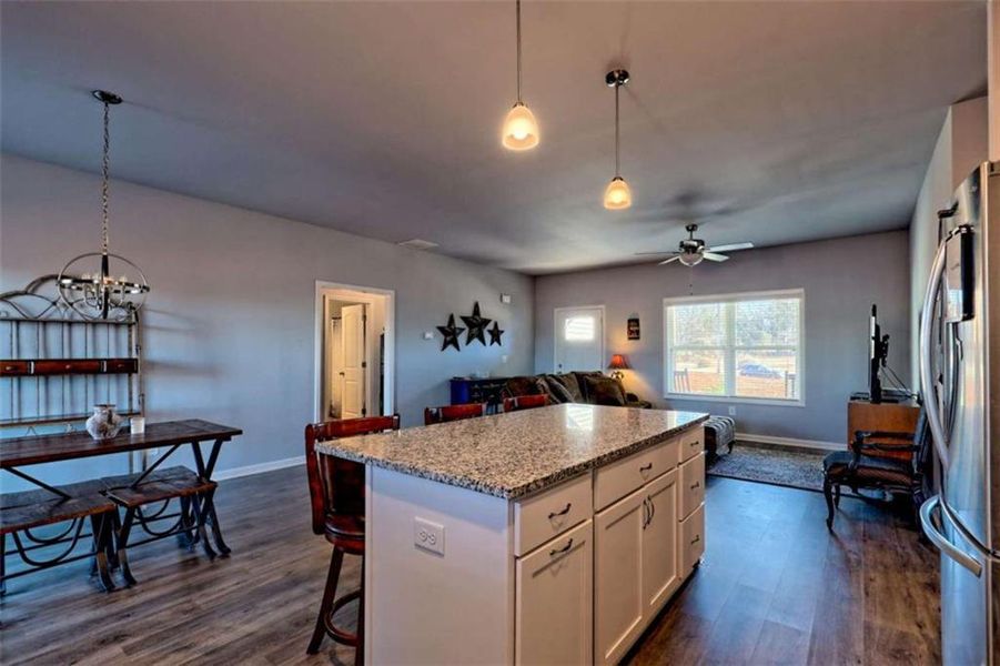 Furnished interior view inside a new home in , Eastanollee (Image 49).
