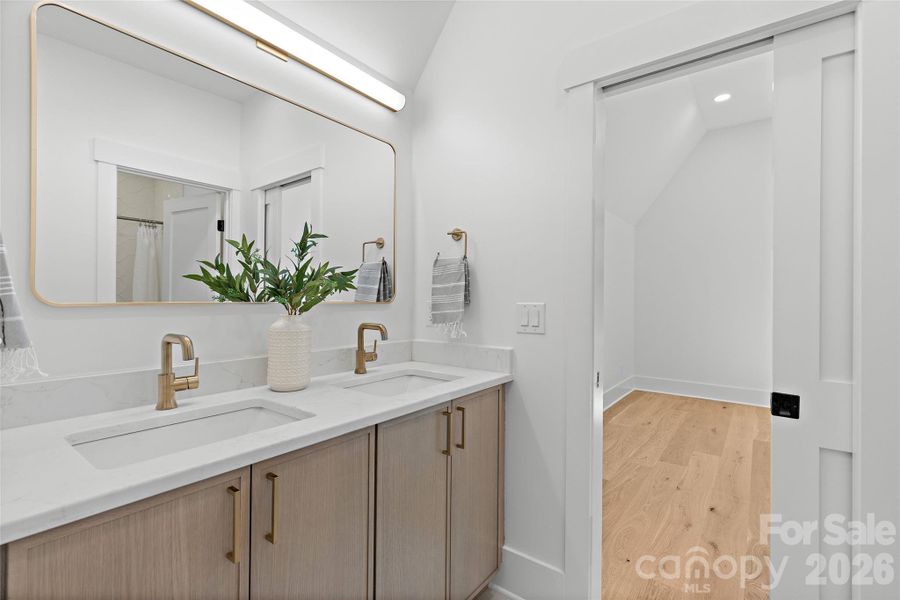 Furnished interior view inside a new home in , Charlotte (Image 35).