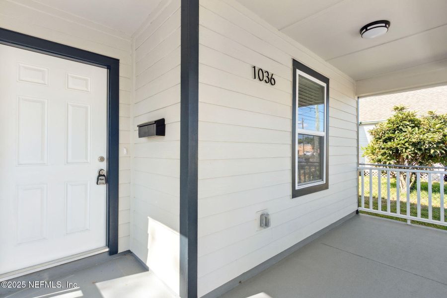 Front exterior of a new home in , Jacksonville, FL, highlighting curb appeal (Image 13).
