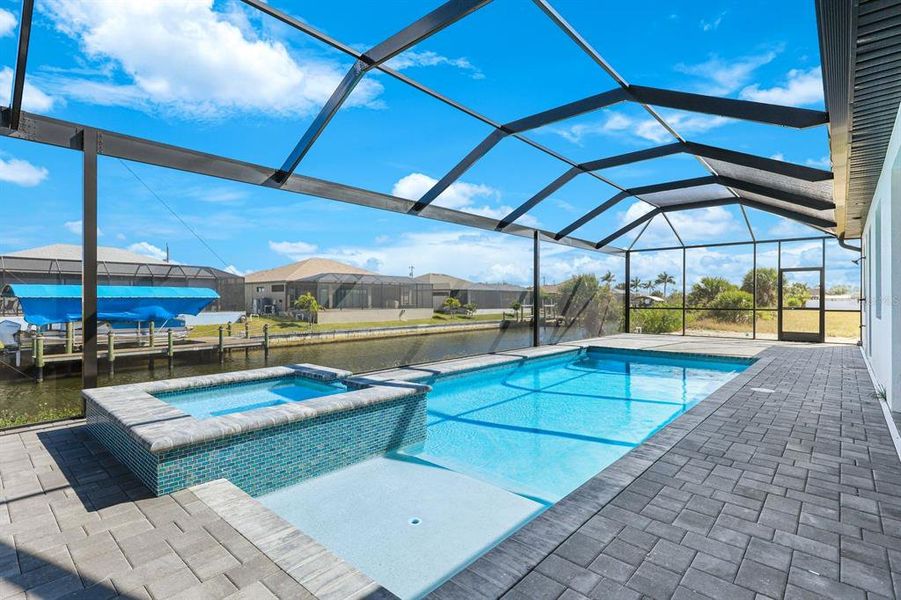 Exterior details and patio area of a home in , Cape Coral (Image 16).