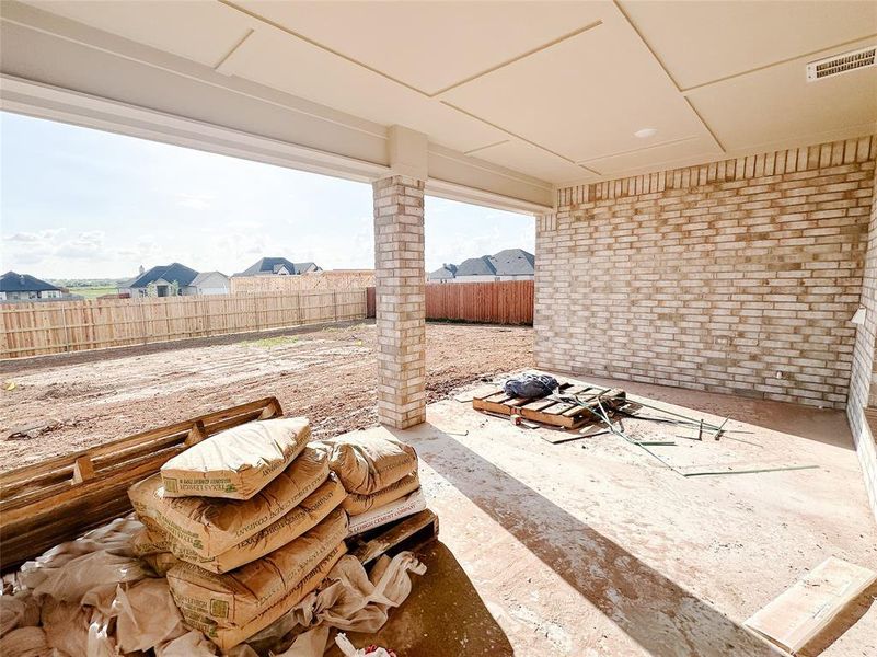 In-progress construction of a new home in , Hewitt, TX (Image 24).