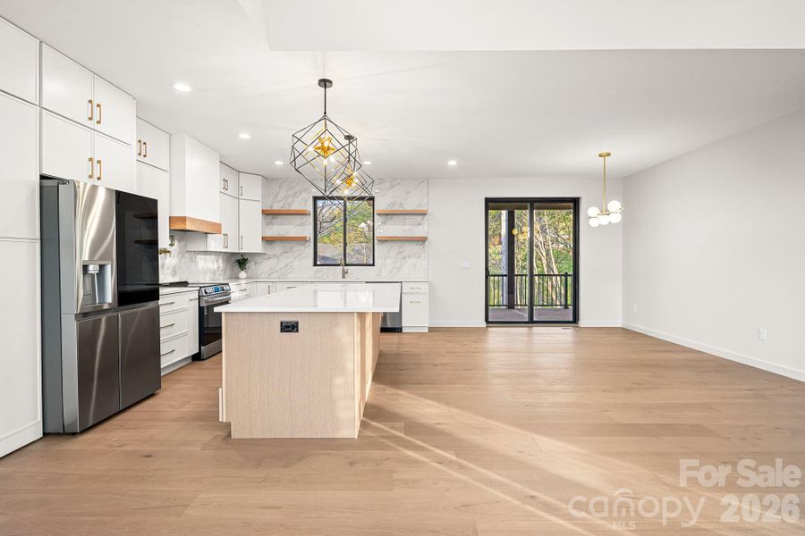 Furnished interior view inside a new home in , Candler (Image 9).