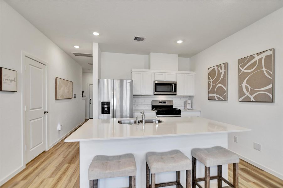 Furnished interior view inside a new home in Legacy Park, Houston (Image 7).