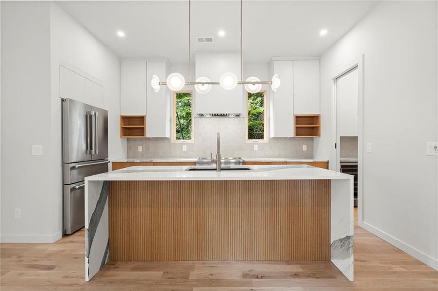 Furnished interior view inside a new home in , Atlanta (Image 8).