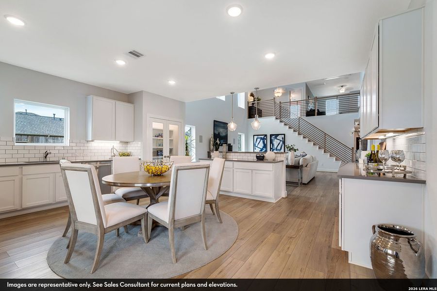 Furnished interior view inside a new home in Swenson Heights, Seguin (Image 5).