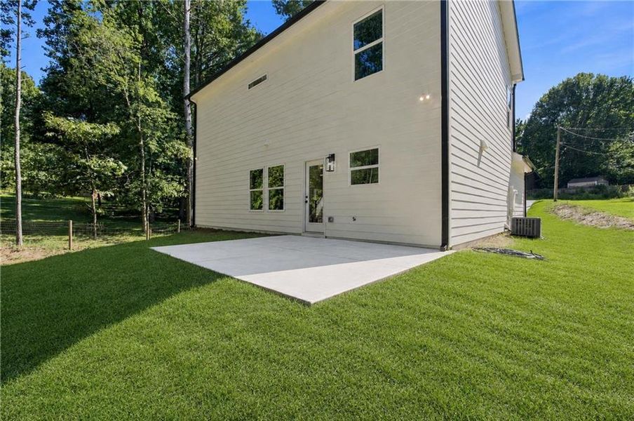 Exterior details and patio area of a home in , Cumming (Image 3).