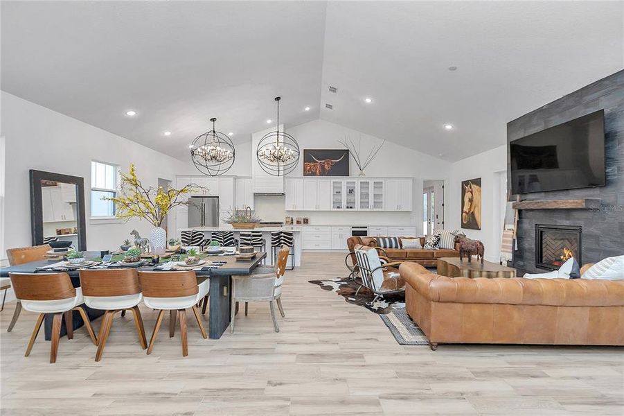 Furnished interior view inside a new home in , Ocala (Image 13). Furnished interior view inside a new home in , Ocala (Image 13).