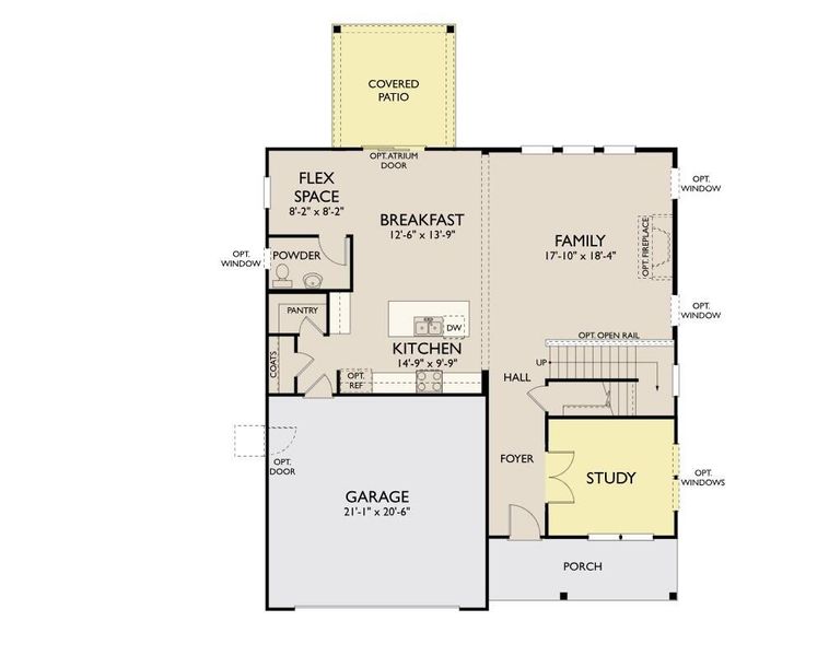 2D floor plan layout of this home in , Summerville, SC (Image 3). 2D floor plan layout of this home in , Summerville, SC (Image 3).