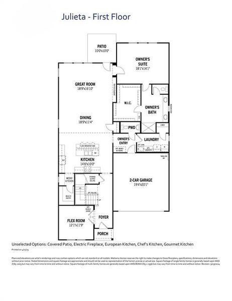 Julieta - First Floor