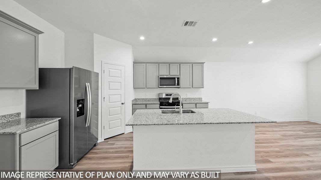 Furnished interior view inside a new home in Holly Trails, Sour Lake (Image 3).
