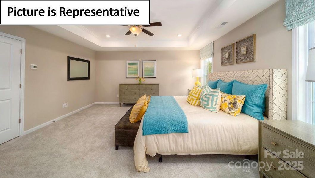 Furnished interior view inside a new home in Sylvan Creek, Denver (Image 34).