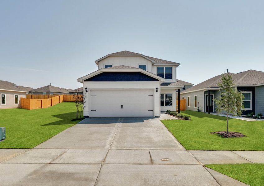 The Primrose is a beautiful two-story home.