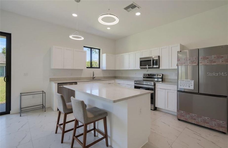 Furnished interior view inside a new home in , Cape Coral (Image 11).