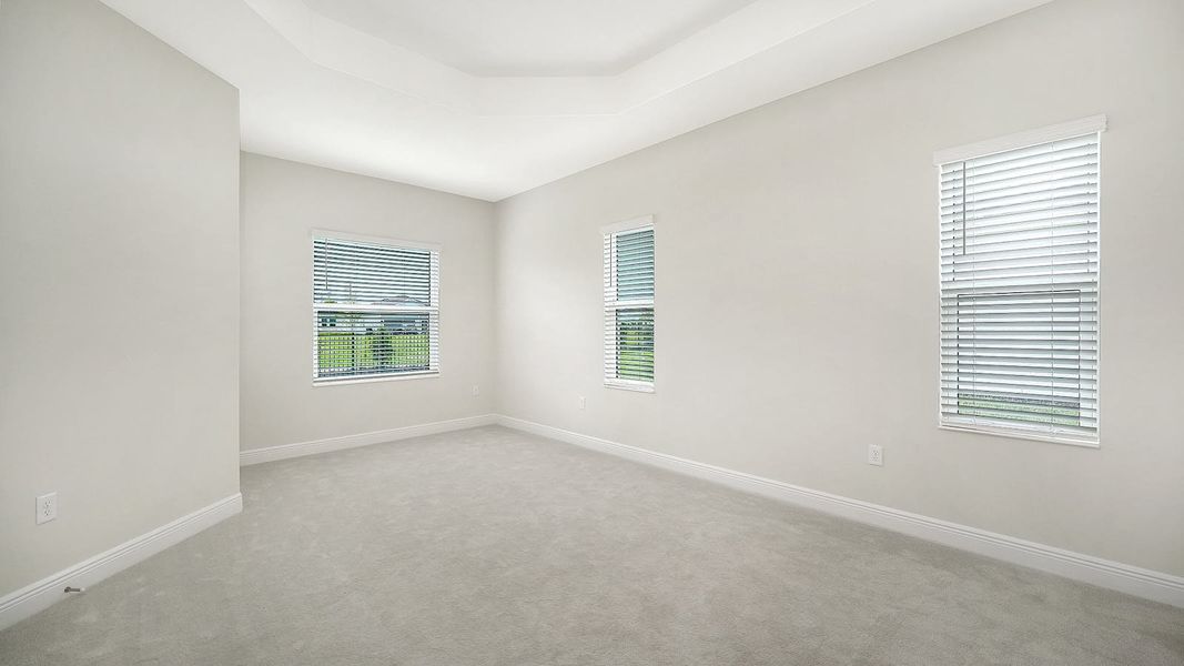 Spacious, unfurnished interior of a new home in Wildleaf Real Estate and Homes for Sale in Parrish, FL - Neal Communities, Parrish (Image 17).