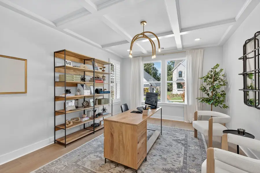 Representative furnished interior of a home built from the Laguna Sur by Classica Homes in Enclave at McKee, Charlotte (Image 8).