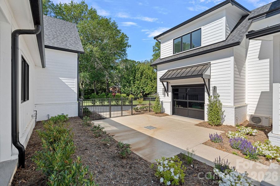 Exterior details and patio area of a home in , Cornelius (Image 28).