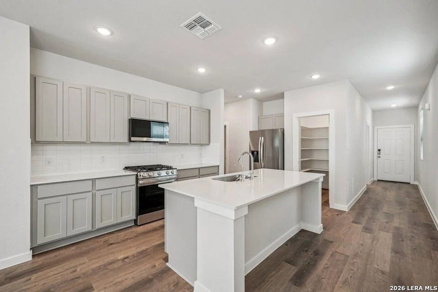 Furnished interior view inside a new home in Park Place, New Braunfels (Image 11). Furnished interior view inside a new home in Park Place, New Braunfels (Image 11).